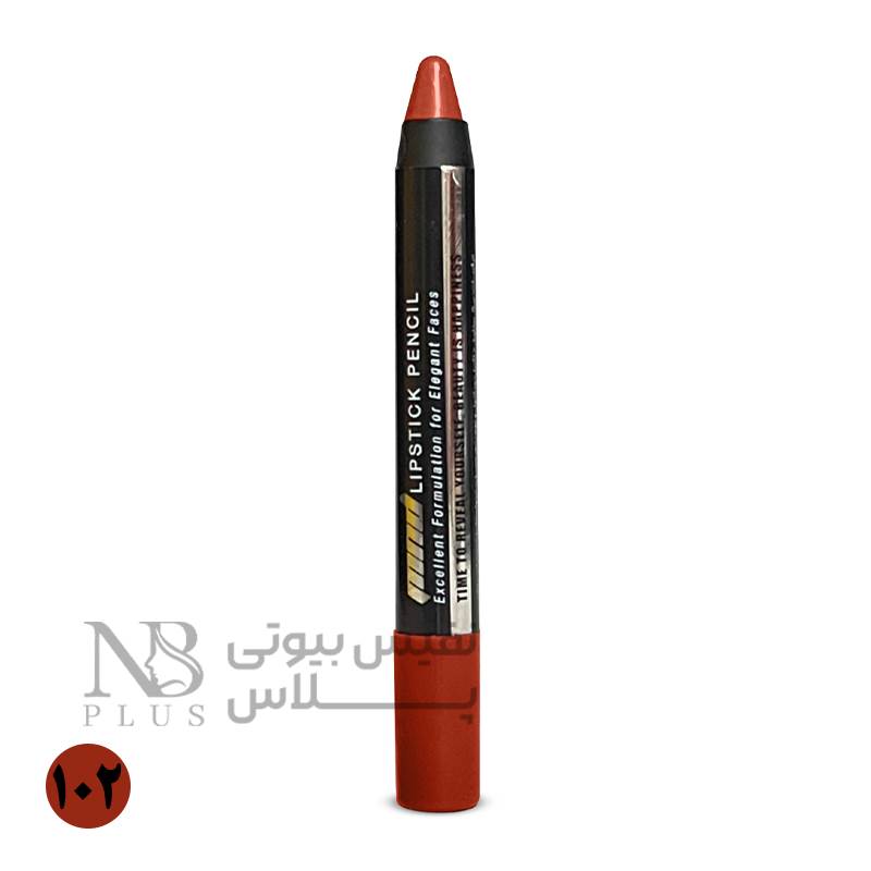 رژلب مدادی شماره 102